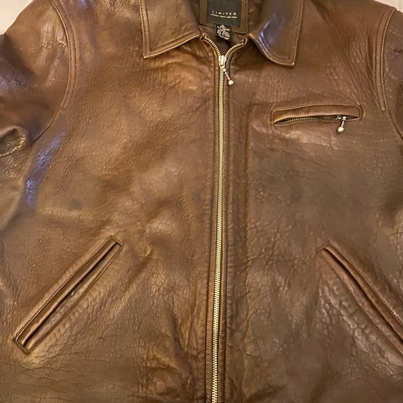 THE LIMITED- 100% Leather Jacket - Picture 3 of 3